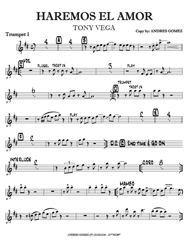 La imagen puede contener una previsualizacion de una partitura